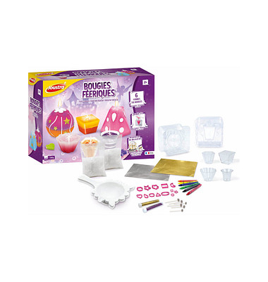 Wachsgießen-Set Feenkerzen mehrfarbig