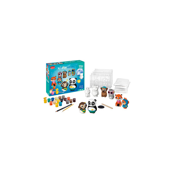 3154149072095 - Gipsgießen-Set Plaster Friends mehrfarbig 3154149072095 Maped Creativ 3154149072095 - Gipsgießen-Set Plaster Friends mehrfarbig 3154149072095 Maped Creativ