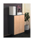 Kommode Dalosa, 918321 anthrazit, honig-eiche 60,0 x 32,0 x 73,0 cm
