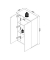 Kommode Dalosa, 918324 anthrazit, honig-eiche 60,0 x 32,0 x 107,5 cm
