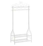 Kleiderständer HSR07WV1 braun Metall 92,0 x 173,0 cm