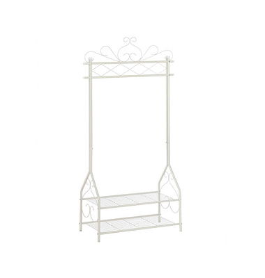 Kleiderständer HSR07WV1 braun Metall 92,0 x 173,0 cm