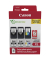 PG-560XLx2CL-561XL  schwarz, color Druckköpfe + Fotopapier, 3er-Set
