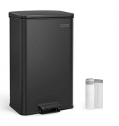 Mülleimer 40,0 l schwarz
