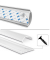 halbrund PVC Kabelkanal 100,0 cm weiß