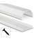 eckig Alu Kabelkanal 110,0 cm weiß