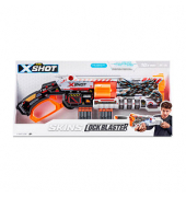 Blaster X-Shot Skins Lock schwarz, orange, weiß