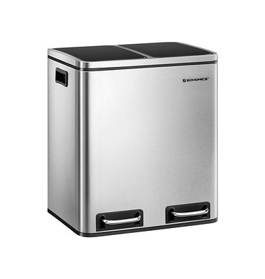 Mülltrenner 2 x 15,0 l edelstahl