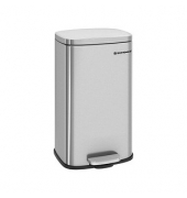 Mülleimer 30,0 l silber