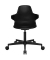 Bürostuhl Sitness Life 20, schwarz / schwarz, mit Armlehnen, bis 110kg