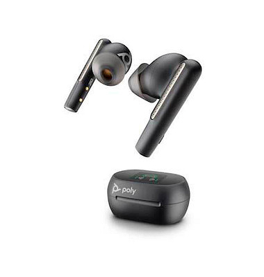 Voyager Free 60+ UC Bluetooth-Headset schwarz