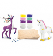 Bastelset Magische Tiere mehrfarbig