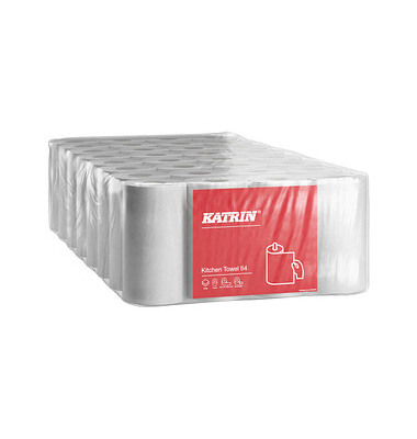 Küchenrollen 87075 2-lagig weiß Rolle à 64