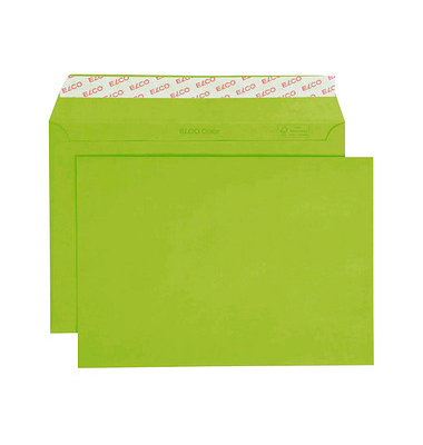 Designbriefumschlag Color 74618.62, C5, haftklebend, 100g, intensivgrün