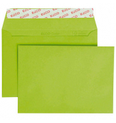 Designbriefumschlag Color 74634.62, C6, haftklebend, 100g, intensivgrün
