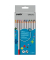 Buntstifte-Set colorplus metallic, 1235192, 12-farbig sortiert, dreikant, ergonomisch, Packung