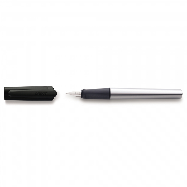 4014519737421 - LAMY nexx Patronenfüller schwarz silber A (für Anfänger) 1 St