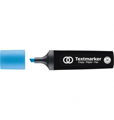Textmarker oeco No. 10, 3125, blau, 2-5mm Keilspitze