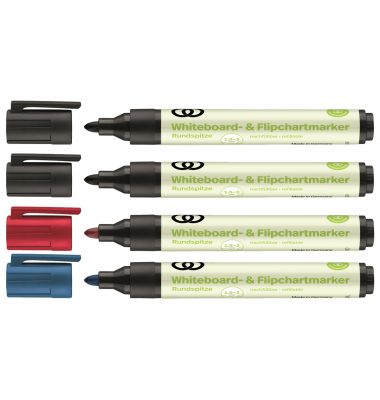 oeco, 3197, 4-farbig sortiert, 1,5-3mm Rundspitze