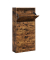 Schuhschrank, LBC030X01 braun keine Fachböden 60,0 x 24,0 x 120,0 cm