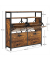 Schuhschrank, LBS803B01 braun 1 Fachboden 98,3 x 30,0 x 95,0 cm