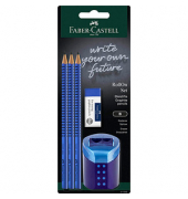 GRIP 2001 Bleistift-Set B blau 1 Set
