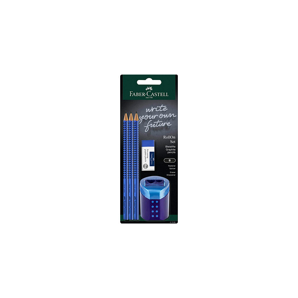 4005402170838 - GRIP 2001 Bleistift-Set B blau 1 Set 4005402170838 Faber-Castell 4005402170838 - GRIP 2001 Bleistift-Set B blau 1 Set 4005402170838 Faber-Castell