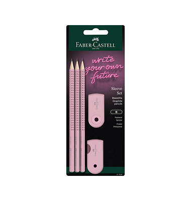 GRIP 2001 Bleistift-Set B rose shadows 1 Set