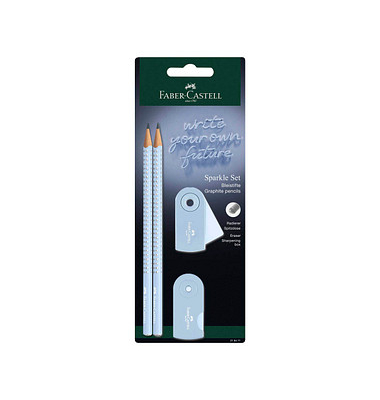 Grip Sparkle Bleistift-Set B sky blue 1 Set