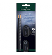 Grip Sparkle Bleistift-Set B schwarz 1 Set