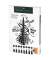 Pitt Artist Pen  Handlettering-Set schwarz, 1 Set