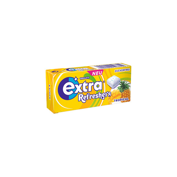 4009900548779 - Extra REFRESHERS Tropical Kaugummis 12 x 4009900548779 Extra 215 4009900548779 - Extra REFRESHERS Tropical Kaugummis 12 x 4009900548779 Extra 215