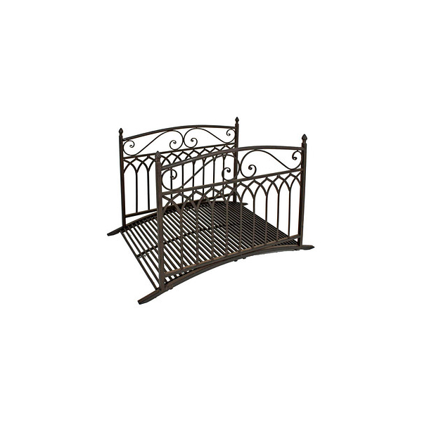 4041908098566 - Teichbrücke YASUR Metall dunkelbraun gebogen 1360 x 910 cm 4041908098566 Garden Pleasure 4041908098566 - Teichbrücke YASUR Metall dunkelbraun gebogen 1360 x 910 cm 4041908098566 Garden Pleasure