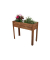 Hochbeet AZALEA Holz braun rechteckig 100,0 x 84,0 cm