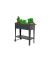 Hochbeet VIOLETTA Metall anthrazit rechteckig 82,0 x 80,0 cm