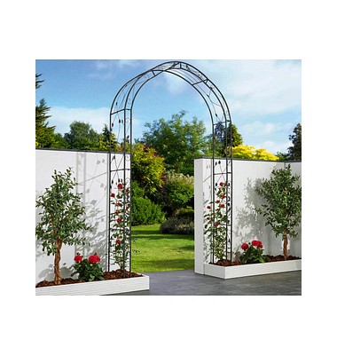 Rankgitter MIRA Metall anthrazit Bogen 145,0 x 260,0 cm