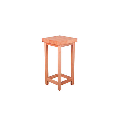 Pflanzenständer MARCO 4 Holz braun quadratisch 30,0 x 60,0 cm