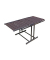 Blumenregal TABORA Metall dunkelbraun rechteckig 70,2 x 131,0 cm