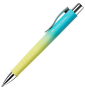 Kugelschreiber Poly Ball Urban Sunrise blau Schreibfarbe blau