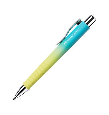 Kugelschreiber Poly Ball Urban Sunrise blau Schreibfarbe blau