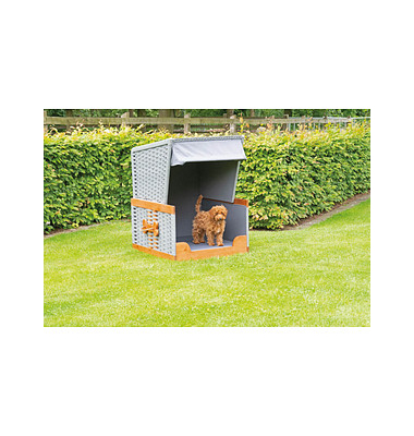 Hundesofa Strandkorb grau 82,0 x 83,0 x 109,0 cm Hundesofa Strandkorb grau 82,0 x 83,0 x 109,0 cm
