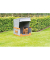 Hundesofa Strandkorb grau 82,0 x 83,0 x 109,0 cm