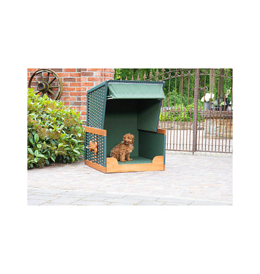 Hundesofa Strandkorb grün 82,0 x 83,0 x 109,0 cm Hundesofa Strandkorb grün 82,0 x 83,0 x 109,0 cm