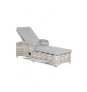 Sonnenliege Sunny Smart Pacific grau Aluminium