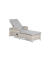 Sonnenliege Sunny Smart Pacific grau Aluminium