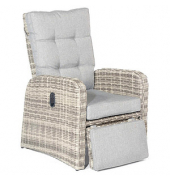 Lounge-Sessel mit Armlehnen Sunny Smart Allianz taupe, Metall