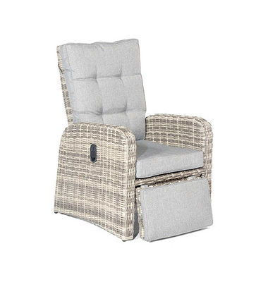 Lounge-Sessel mit Armlehnen Sunny Smart Allianz taupe, Metall