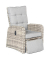 Lounge-Sessel mit Armlehnen Sunny Smart Allianz taupe, Metall