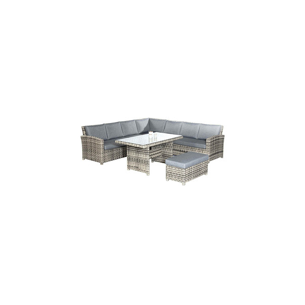 4028041974360 - Loungegruppe Sunny Smart Toledo grau taupe Kunststoff Metall 6-teilig 4028041974360 Müsing 4028041974360 - Loungegruppe Sunny Smart Toledo grau taupe Kunststoff Metall 6-teilig 4028041974360 Müsing