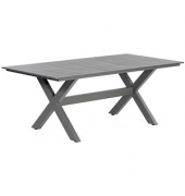 Gartentisch Sunny Smart Topas anthrazit rechteckig 200,0 x 90,0 x 75,0 cm